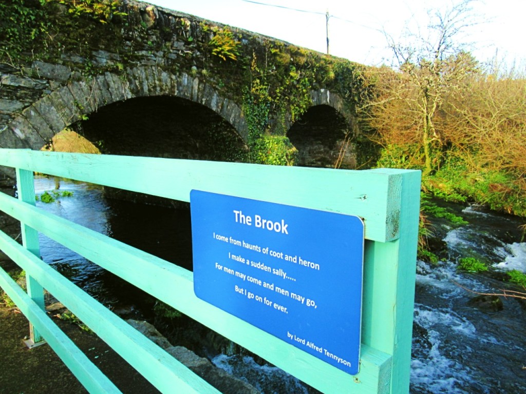 The start of the Deelish Cascades Walk, drimoleague