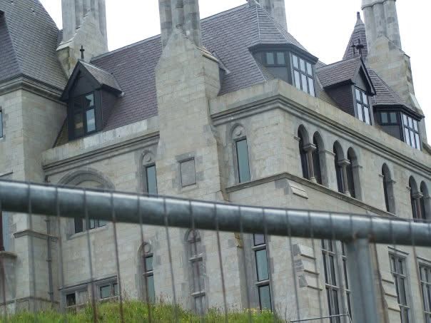 The Atmospheric ruins of Puxley's Mansion in the Dunboy Woods. 